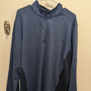 Walter Hagen 1/4 zip Blue Golf Pullover